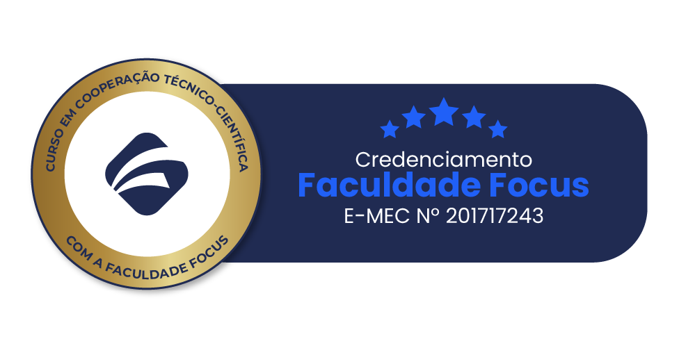 Selo de credenciamento Faculdade Focus
