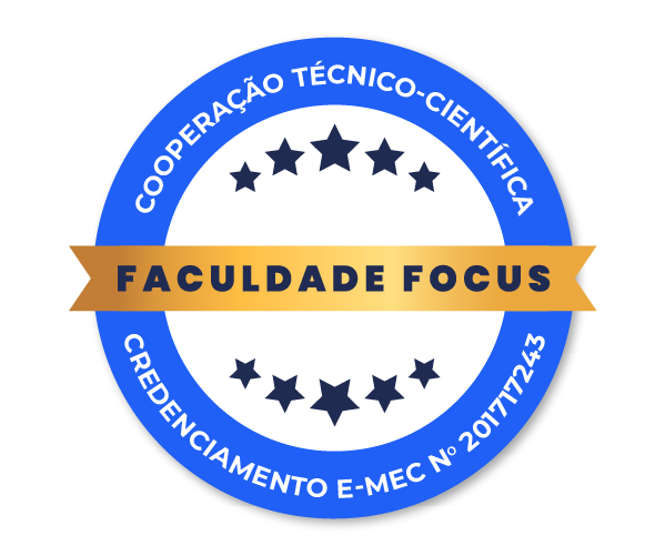 Selo de credenciamento Faculdade Focus
