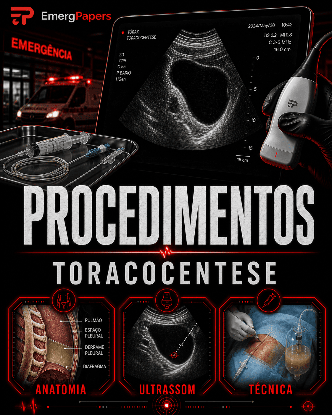 Treinamento de procedimentos na emergência