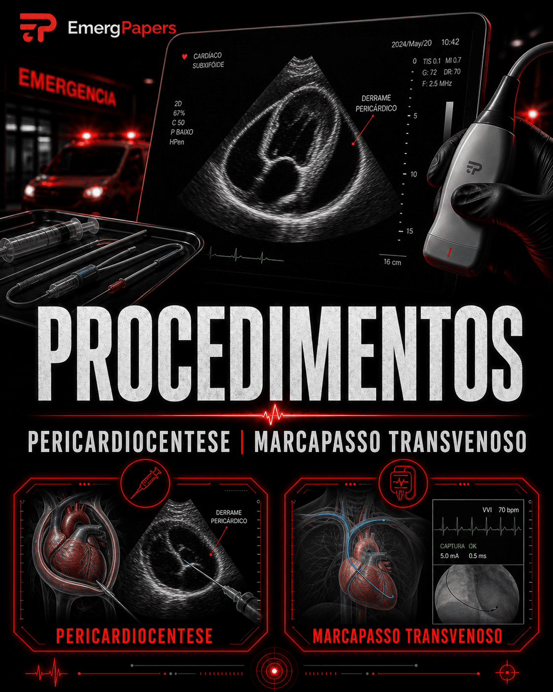 Curso presencial de procedimentos
