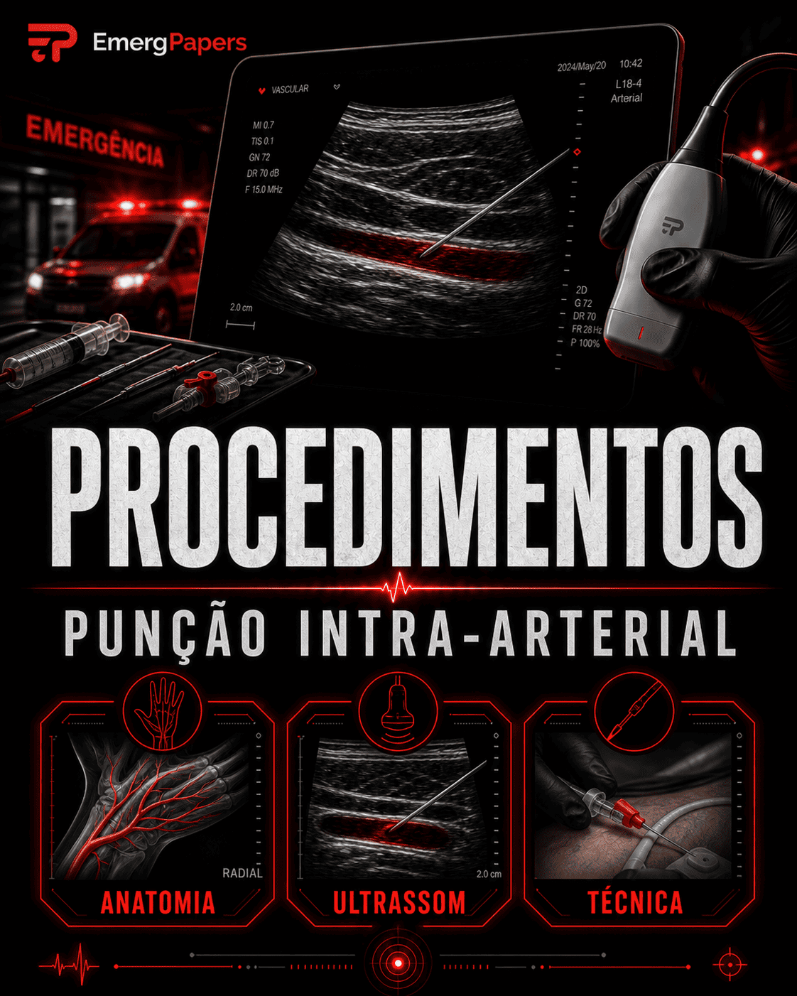 Treinamento de procedimentos na emergência